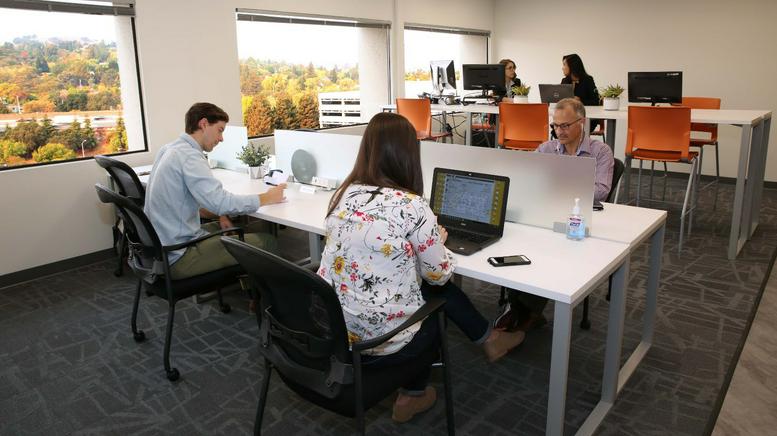This is a photo of the office space available to rent on One Ygnacio Center, 8th Fl, 1990 N California Blvd