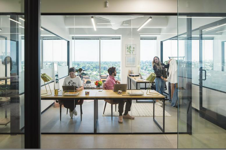 This is a photo of the office space available to rent on 6060 Center Drive, 10th Floor