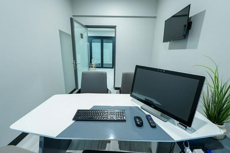 This is a photo of the office space available to rent on 404 Airport Freeway, Suite 100