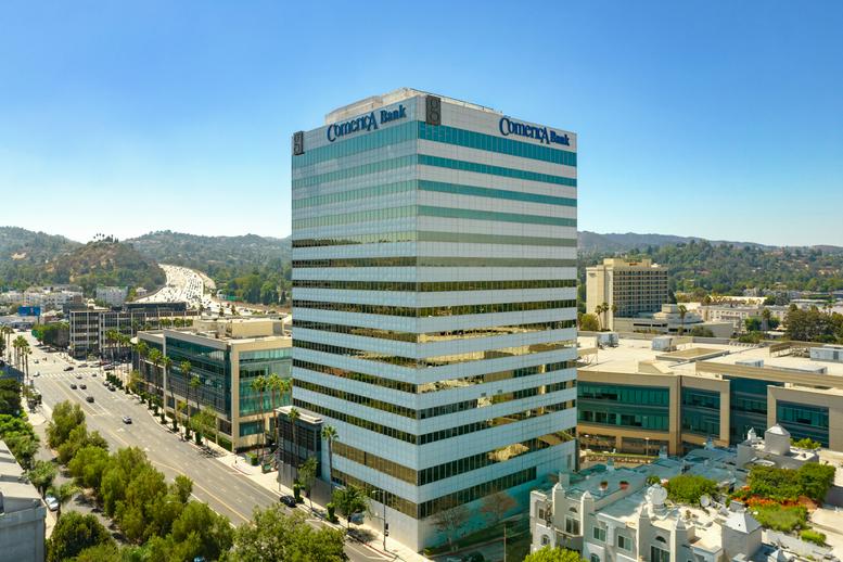 Comerica Bank Building available for companies in Sherman Oaks