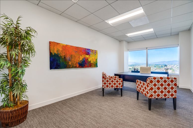 This is a photo of the office space available to rent on Comerica Bank Building, 15303 Ventura Blvd