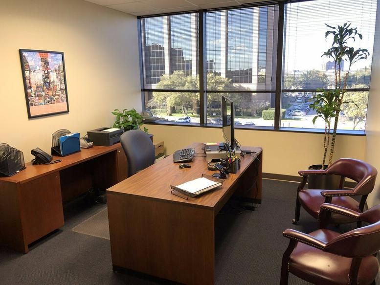 This is a photo of the office space available to rent on 13465 Midway Rd