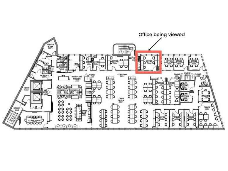 55 Court Street, Floor 2 Office Images