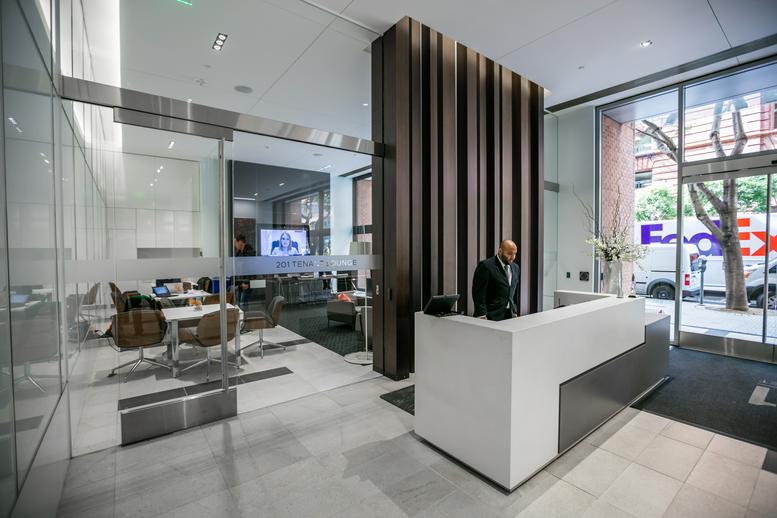 This is a photo of the office space available to rent on 201 Spear St, South Financial District