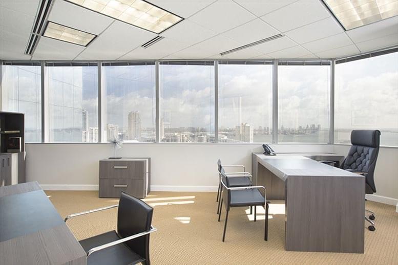 This is a photo of the office space available to rent on 1001 Brickell Bay Drive