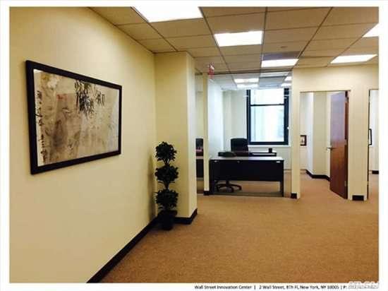 Photo of Office Space on 2 Wall Street Manhattan 