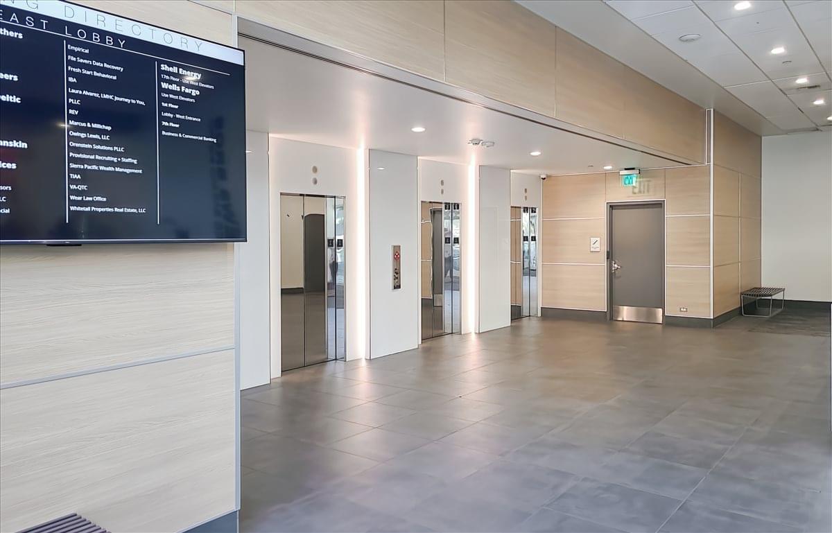 This is a photo of the office space available to rent on Wells Fargo Center, 601 West 1st Ave