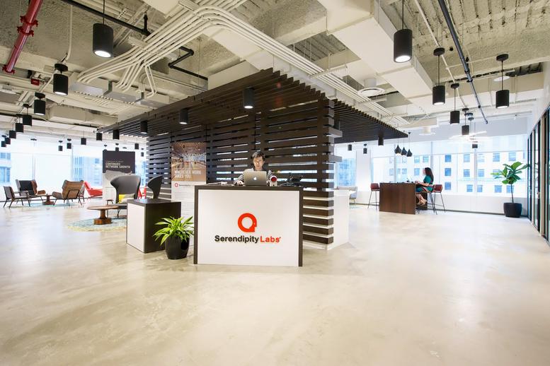 This is a photo of the office space available to rent on 28 Liberty St, Financial District, Downtown