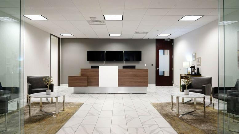 This is a photo of the office space available to rent on 8300 Douglas Ave, Preston Center