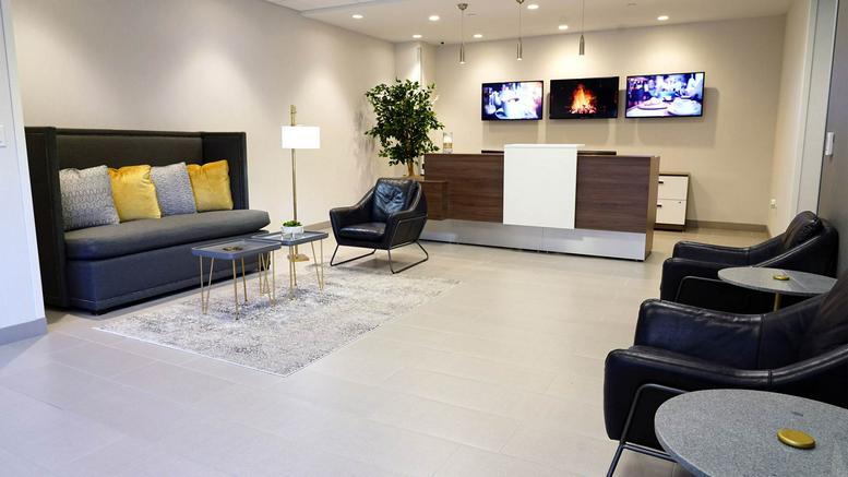 This is a photo of the office space available to rent on Riverside Commons, 5000 Riverside Dr, Bldg 6, Las Colinas