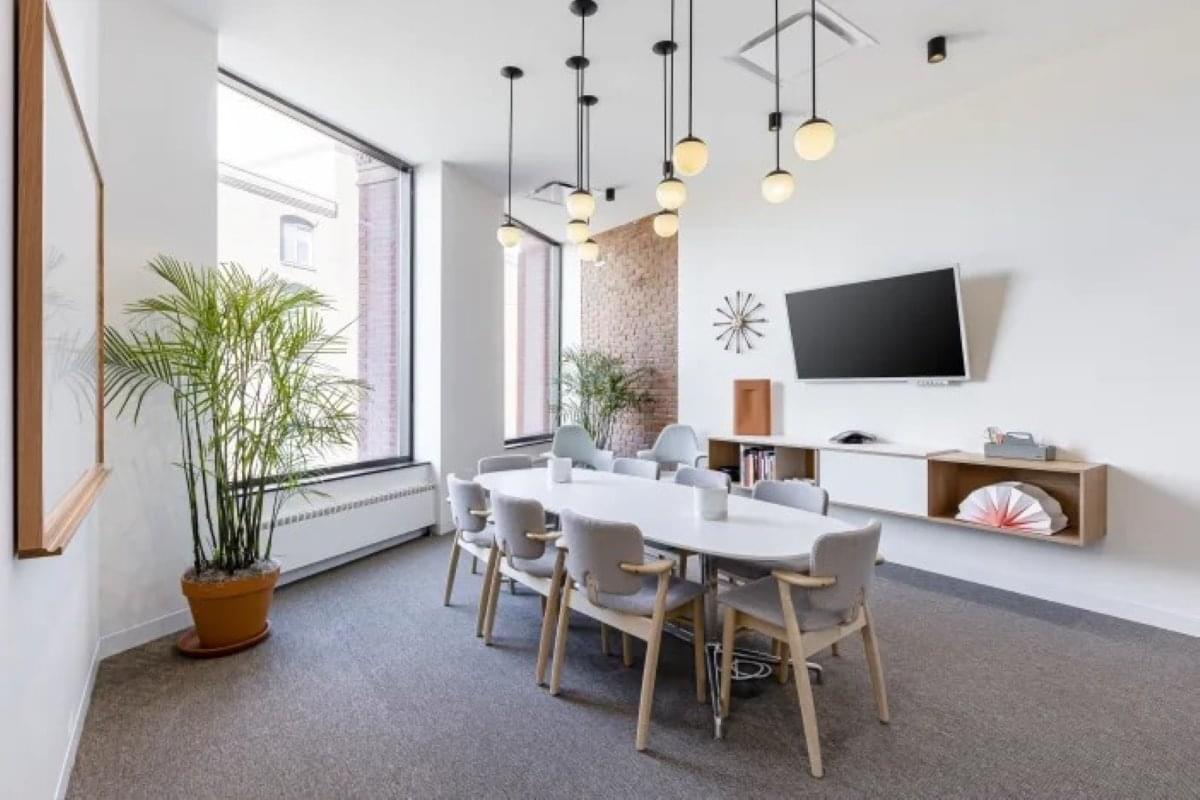 This is a photo of the office space available to rent on 1468 West 9th Street Suite #100