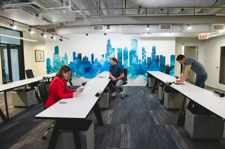 420 North Wabash Avenue, Magnificent Mile Office Images