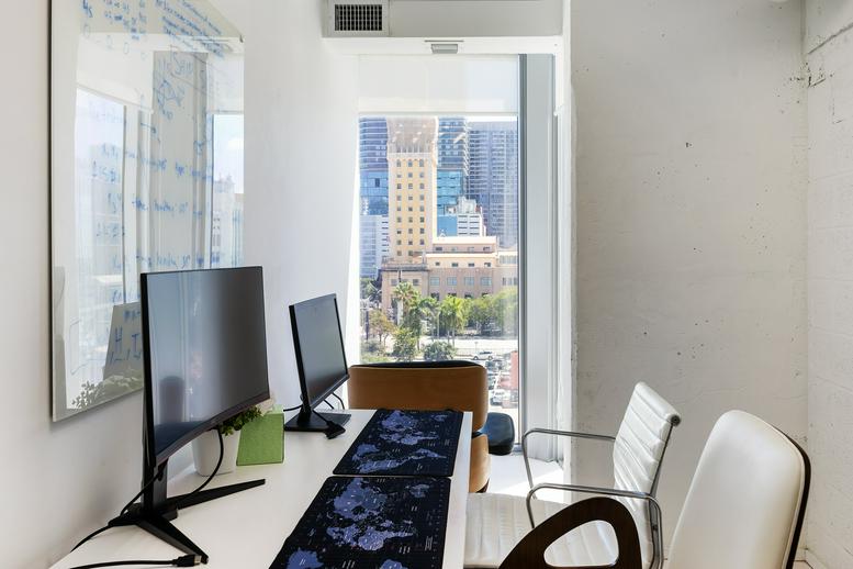 This is a photo of the office space available to rent on 888 Biscayne Blvd. Suite 505