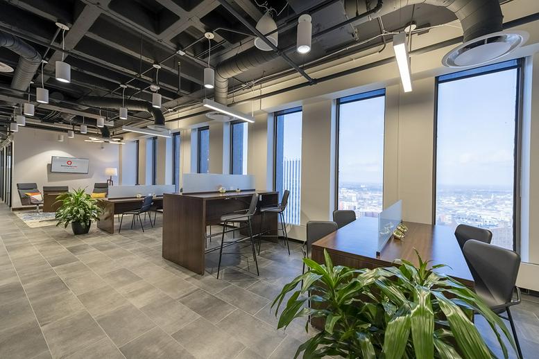 This is a photo of the office space available to rent on 100 S Clinton Avenue, 24th Floor