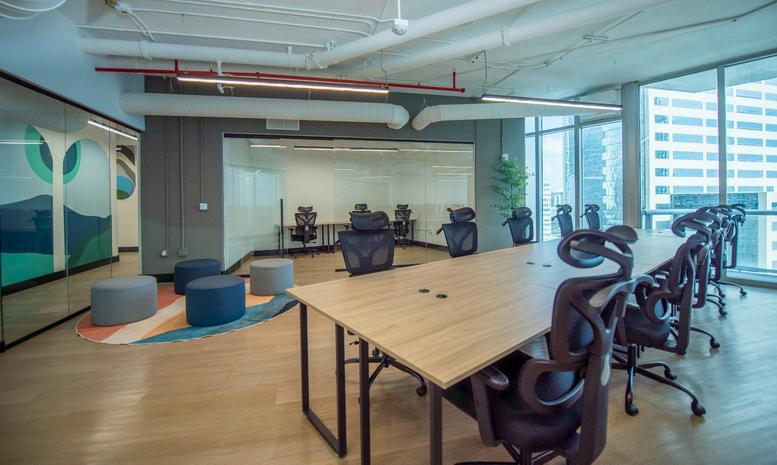 This is a photo of the office space available to rent on 1100 Brickell Bay Drive, Suite 1600