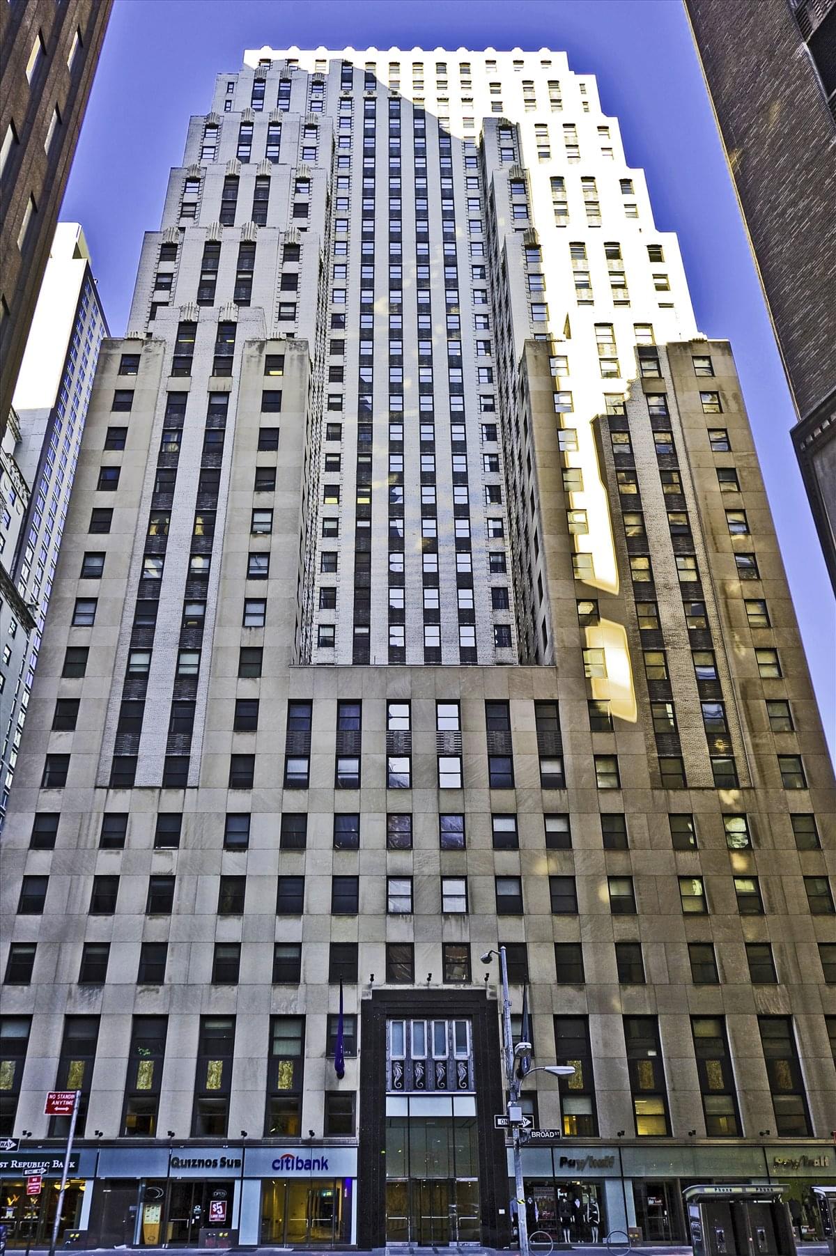 80 Broad Street available for companies in Manhattan