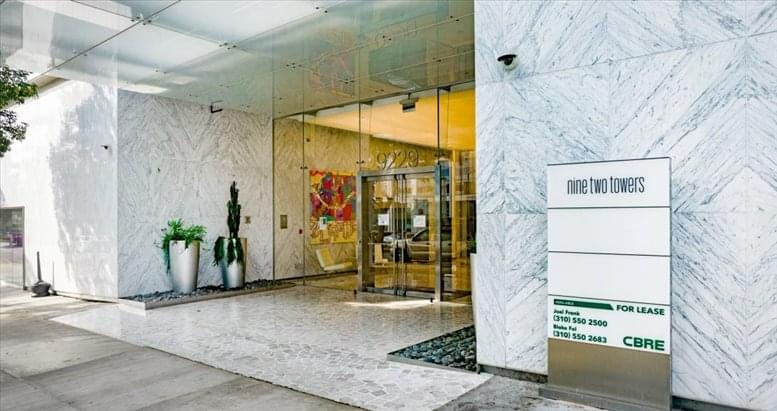 9229 Sunset Boulevard, 8th Floor Office for Rent in Los Angeles