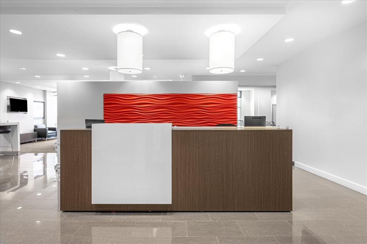 This is a photo of the office space available to rent on CapTrust Tower, 4208 Six Forks Rd