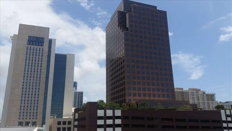 110 Tower available for companies in Fort Lauderdale