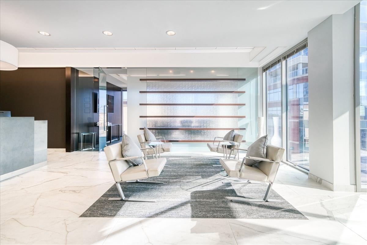 This is a photo of the office space available to rent on 21 Waterway Ave, Town Center