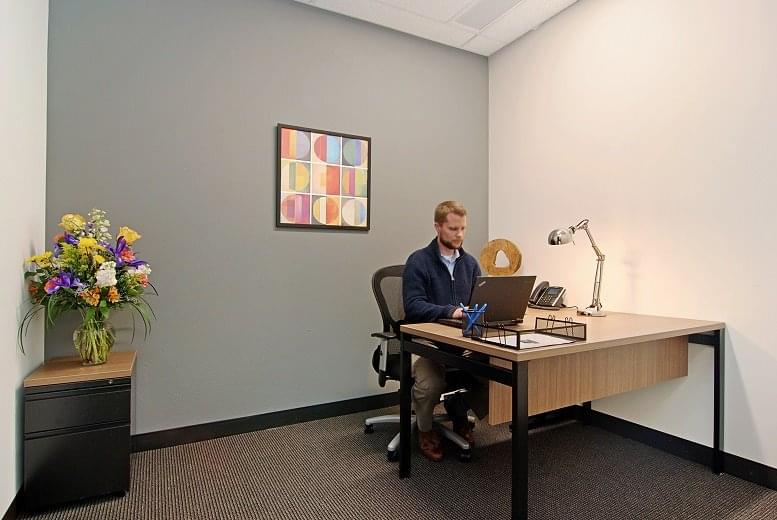 This is a photo of the office space available to rent on Plaza At The Round, 4145 S.W. Watson, Beaverton Round