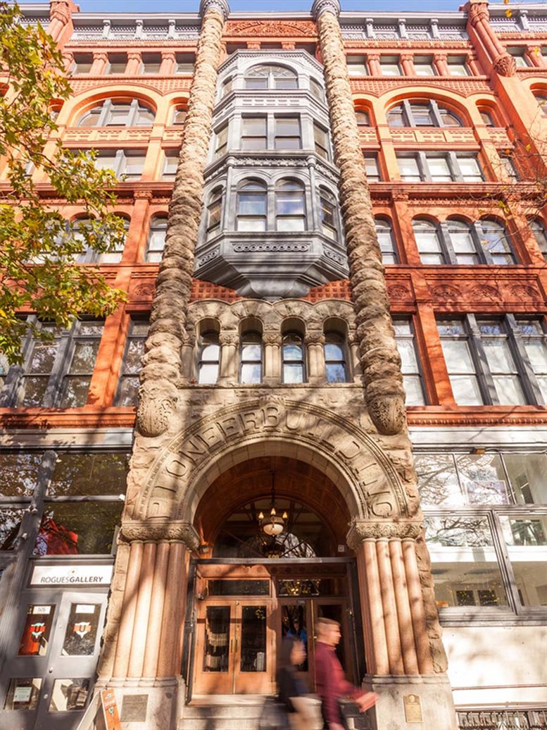 Pioneer Building, 600 1st Ave, Pioneer Square Office Space - Seattle