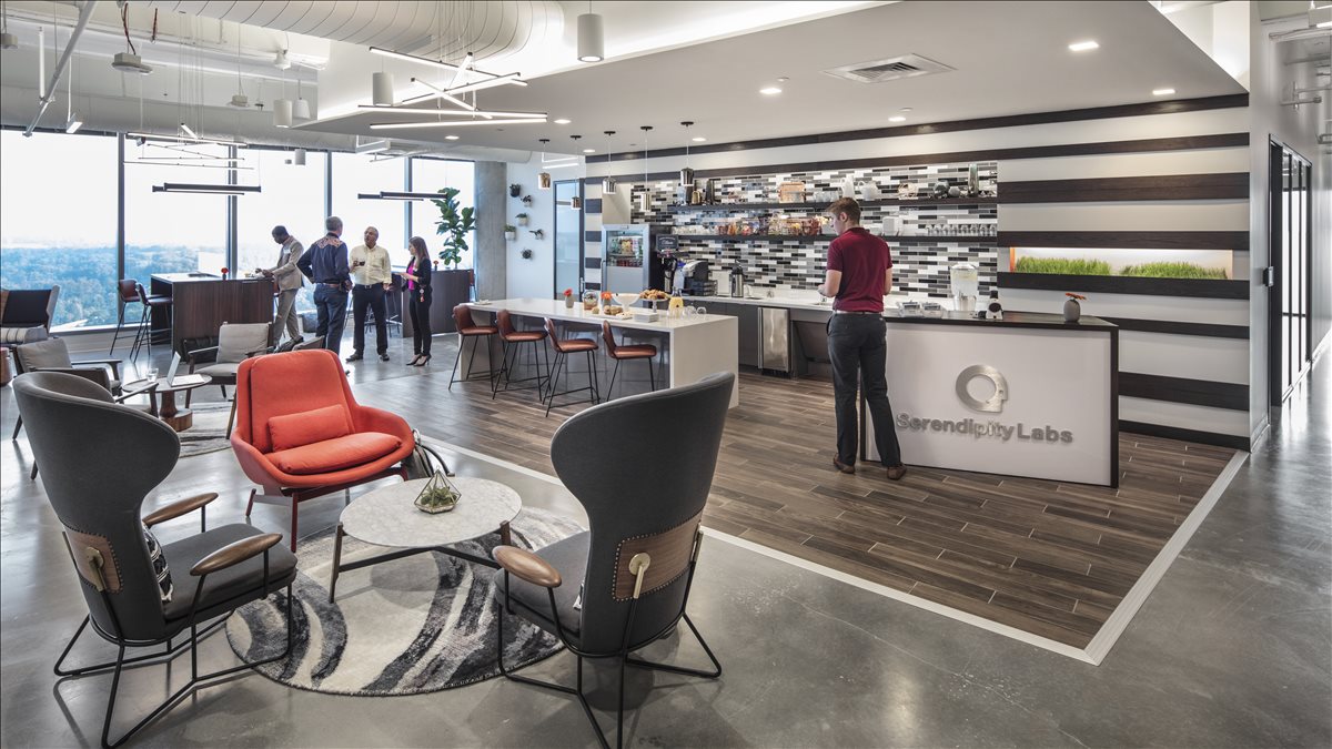 Photo of Office Space on Three Alliance Center, 3550 Lenox Road NE, North Buckhead Atlanta
