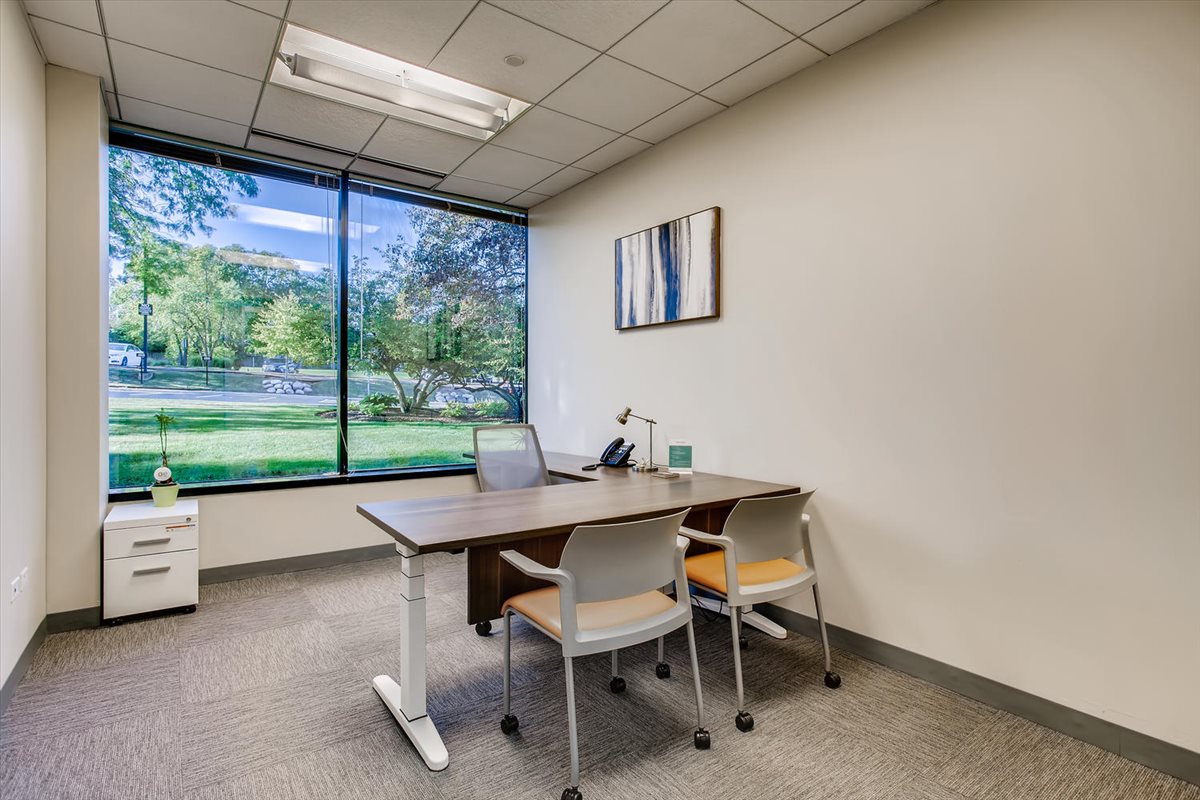 This is a photo of the office space available to rent on Corporetum Office Campus, 650 Warrenville Rd