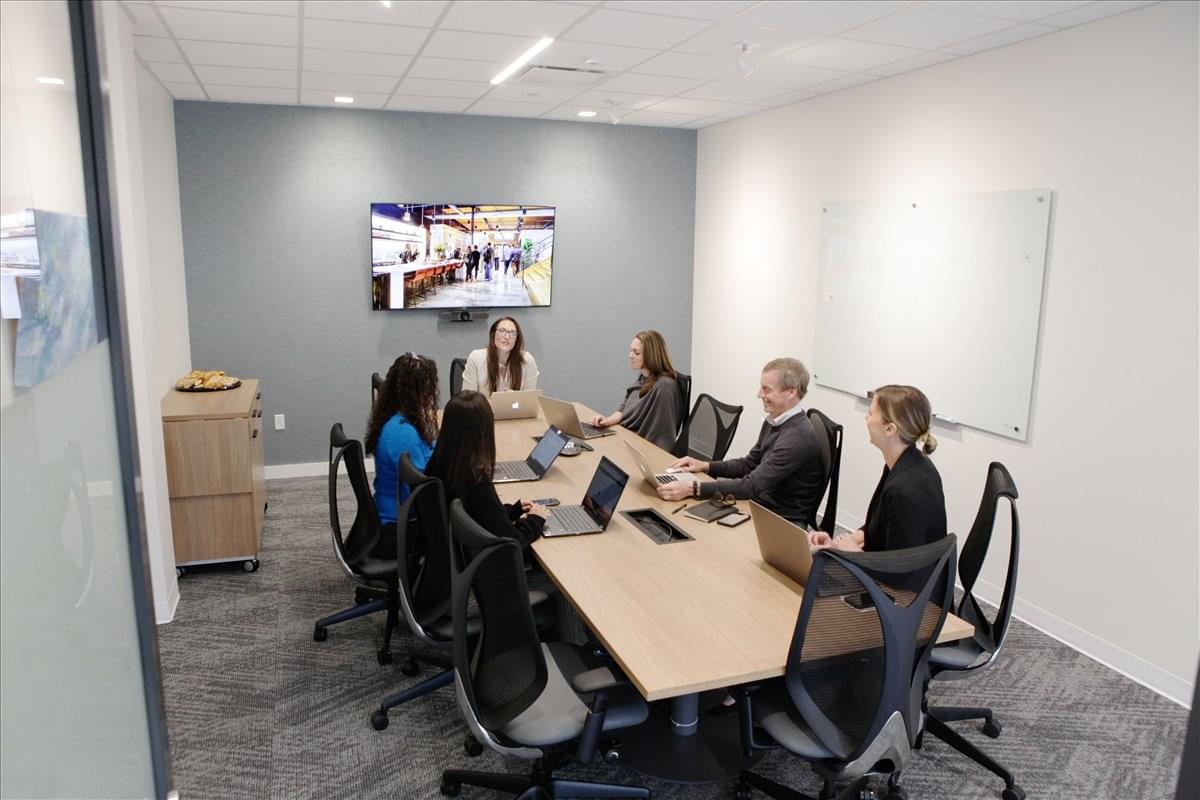 This is a photo of the office space available to rent on 55 Post Road West