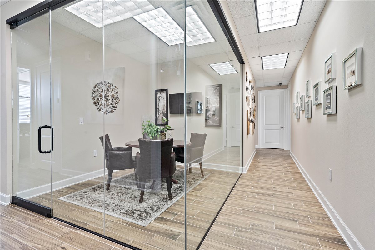 This is a photo of the office space available to rent on 12440 Emily Court, Suite 102